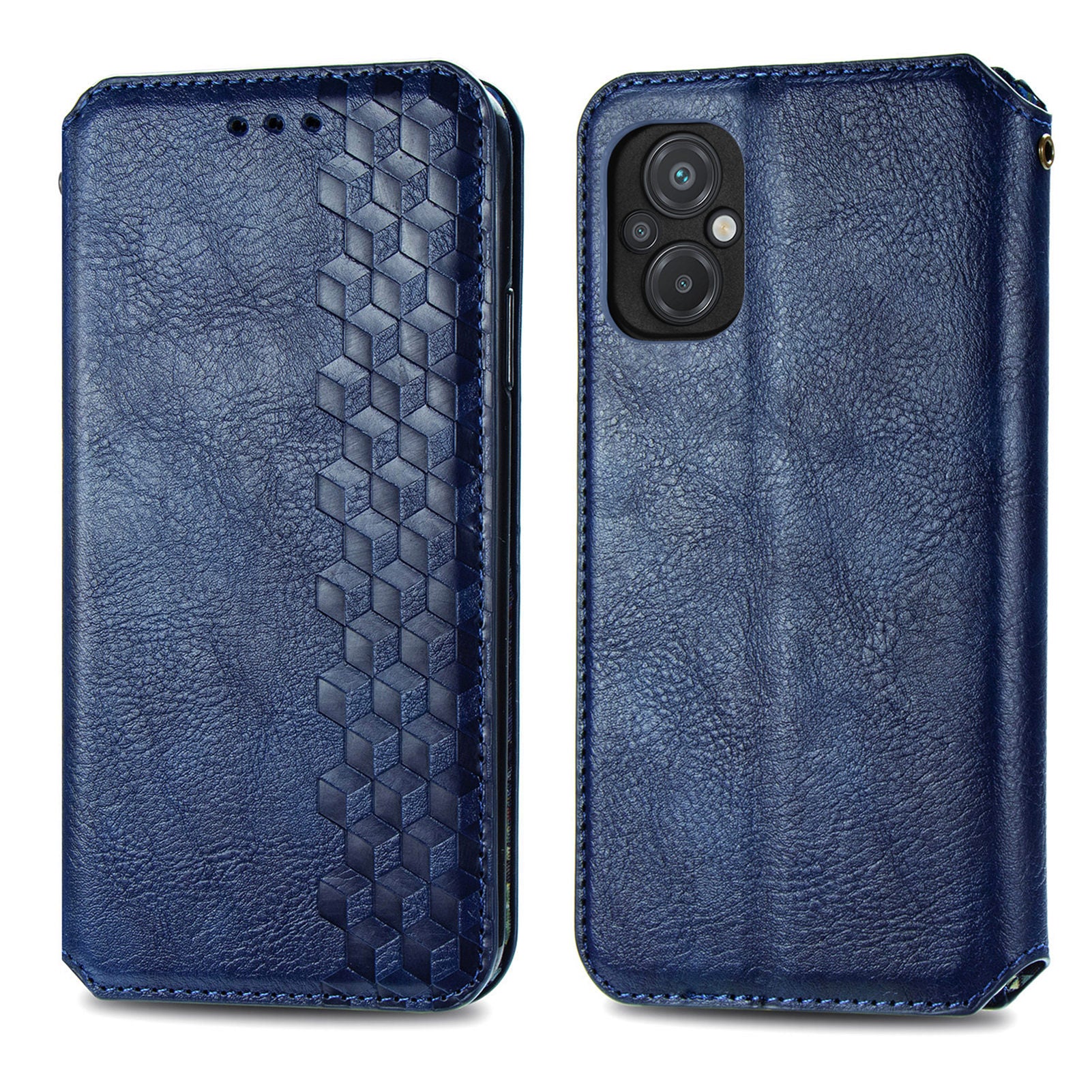For Xiaomi Poco M5 4G Rhombus Imprinted PU Leather Case Stand Magnetic Absorption Wallet Flip Protective Phone Cover For Xiaomi Poco M5 4G Rhombus Imprinted PU Leather Case Stand Magnetic Absorption Wallet Flip Protective Phone Cover